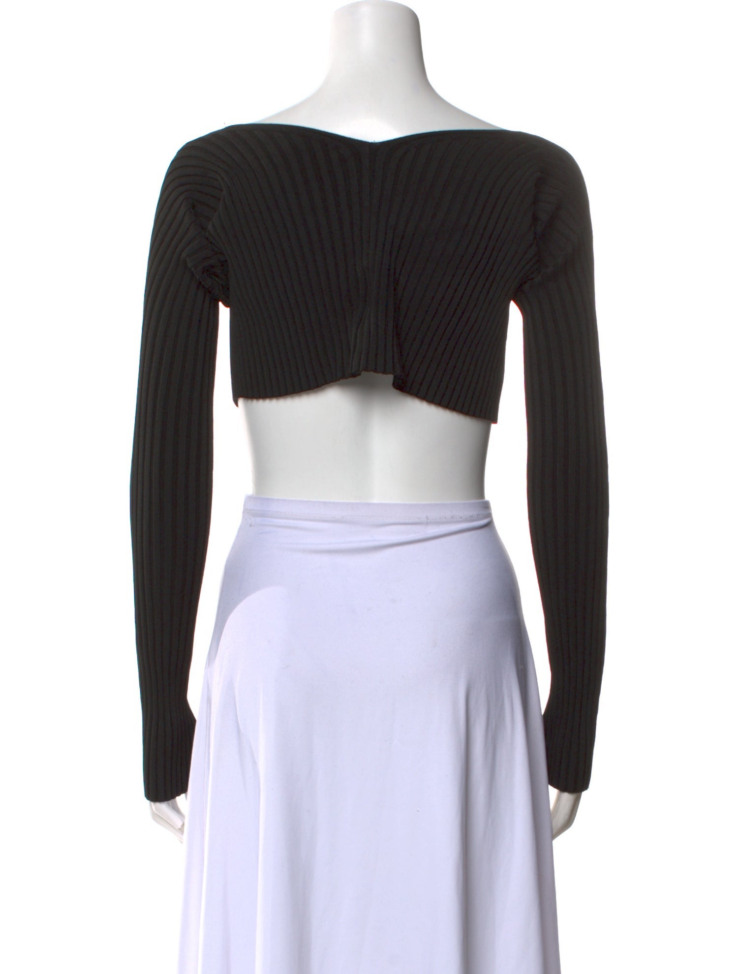 Jacquemus Nylon Open Front Sweater